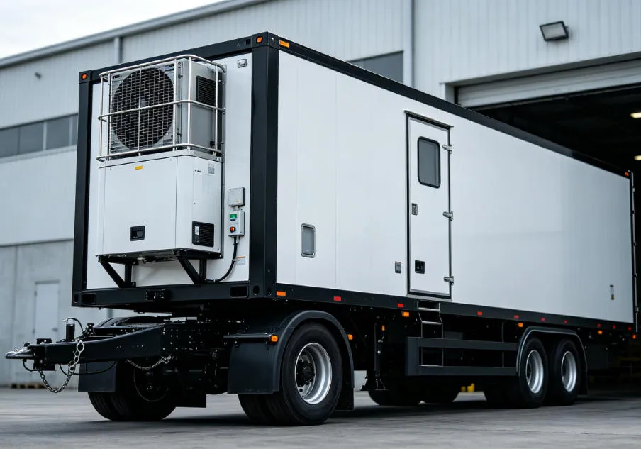 Trailer-Mounted Cold Storage Room