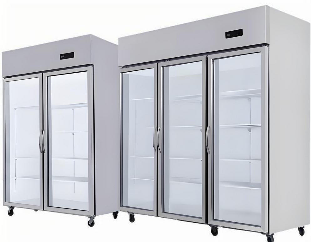 Commercial beverage cooler