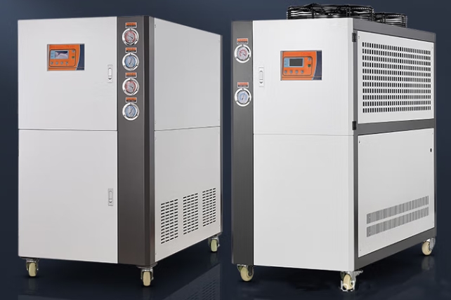 Modular water-cooled condensing unit