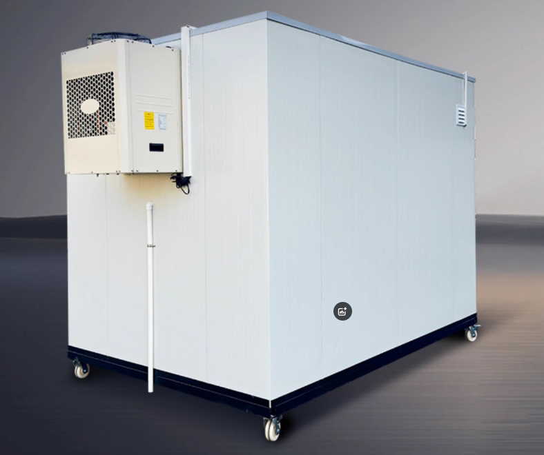 Portable waste cold storage