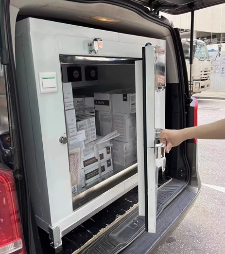 Vehicle-Mounted Portable Cold Storage