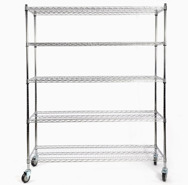 Mobile shelf cold storage