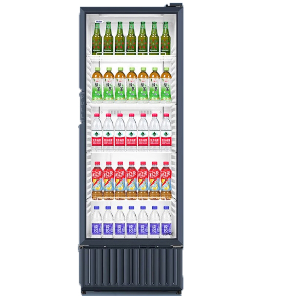 Upright drink cooler