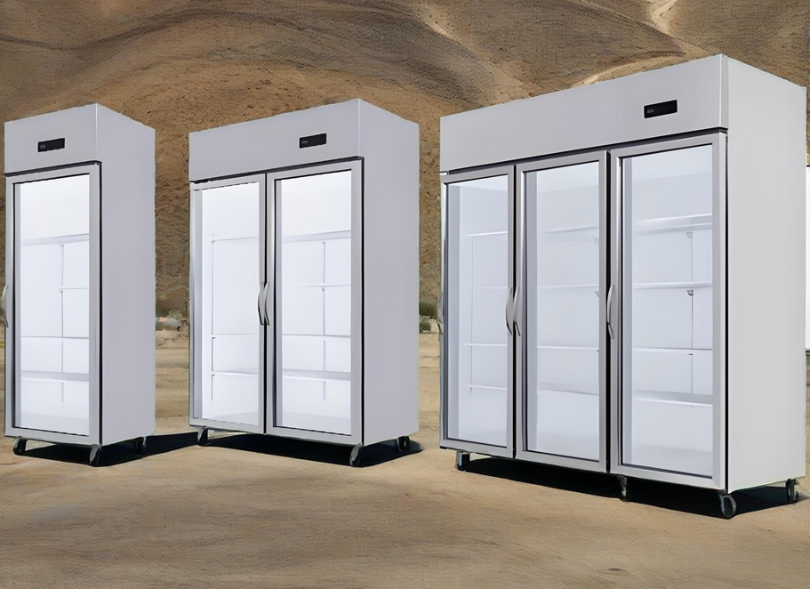 Commercial beverage cooler