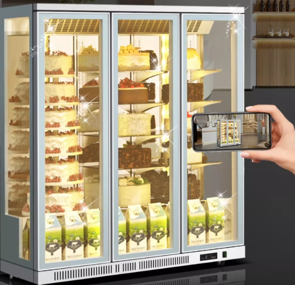 Commercial cake fridge